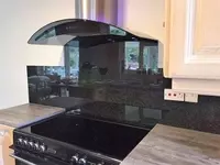Black with Rainbow Sparkle